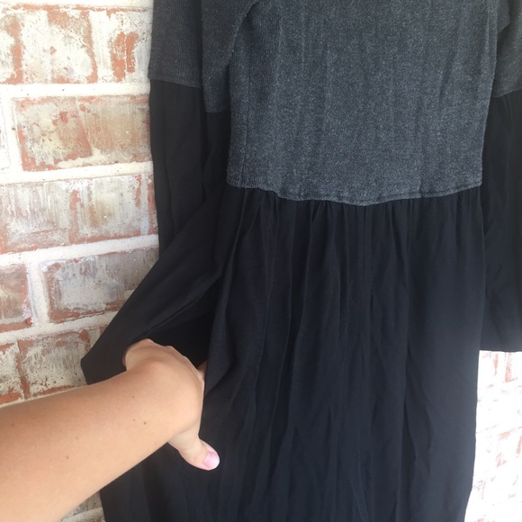 ANTHRO Moth Wyn Mix Knit Sweater Wide Leg Jumpsuit - Picture 9 of 14